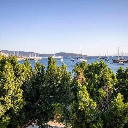 公寓 Central Seaside Flat With Excellent View In Bodrum